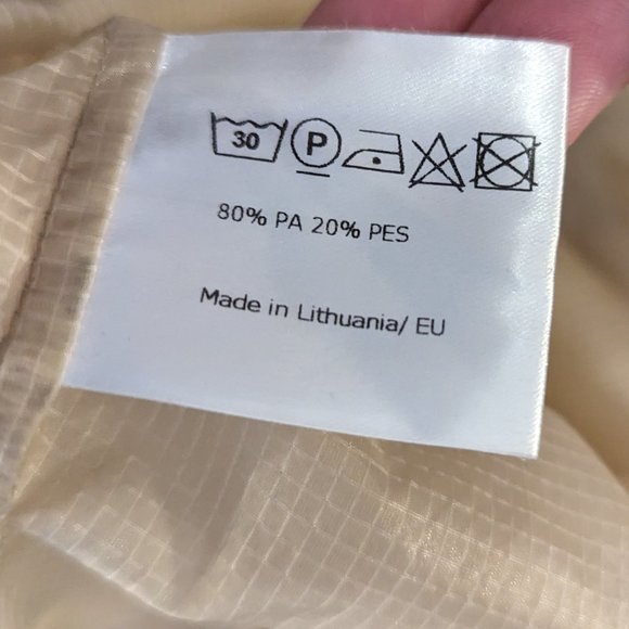 ASTRID ANDERSEN - Sheer overlay logo sport sweater - Sz L - Picture 12 of 13